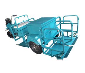 天津電動四桶保潔車240L